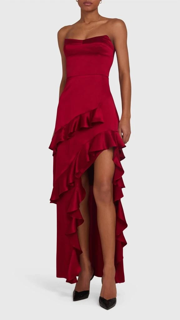 Magnolia Maxi Dress In Red  On Sale Now with Up to 74% Off | Discover  Exclusive Deals & Savings at BeyondStyle  Authentic Amanda Uprichard women| dresses|clothing with Limited-Time Discounts, Free Shipping,