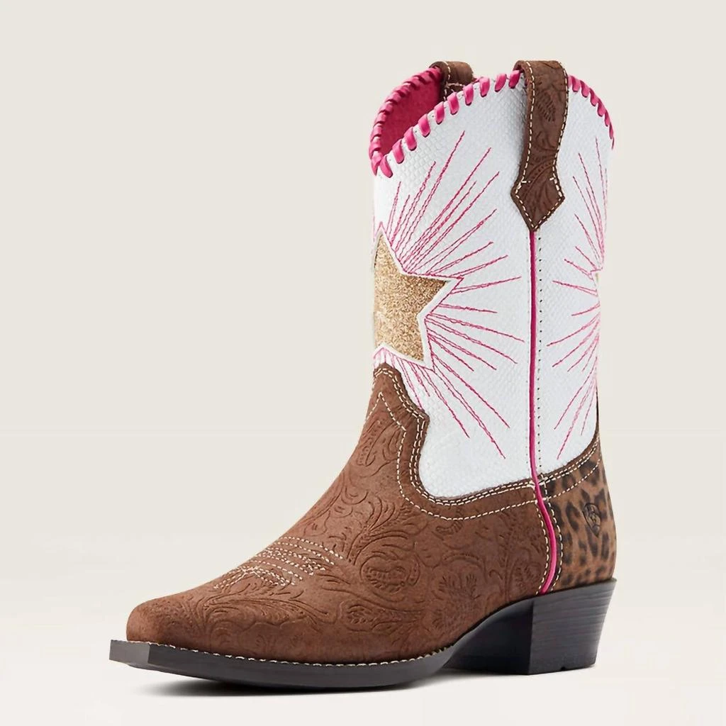Ariat Ariat - Girl
s Heritage Star Western Boot 3