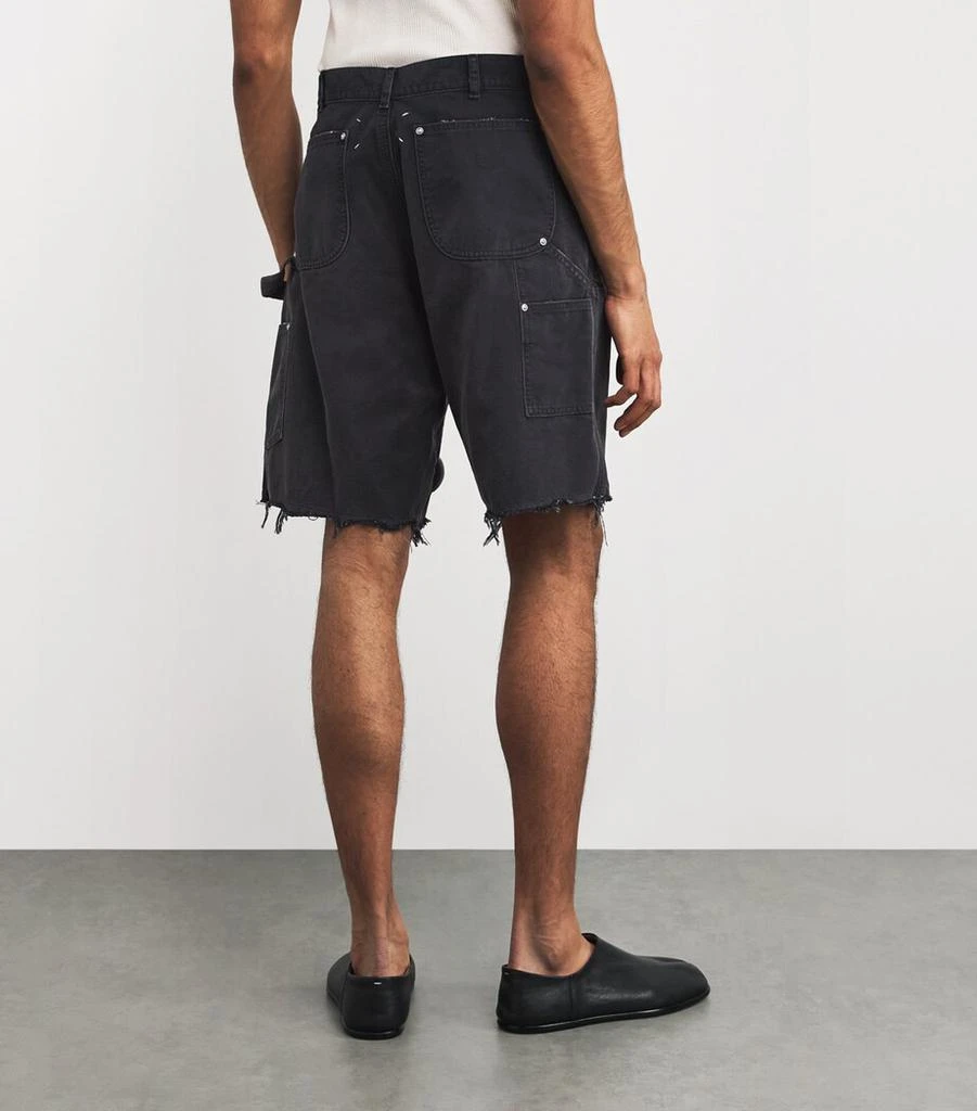 MAISON MARGIELA Washed Jeans Shorts 4