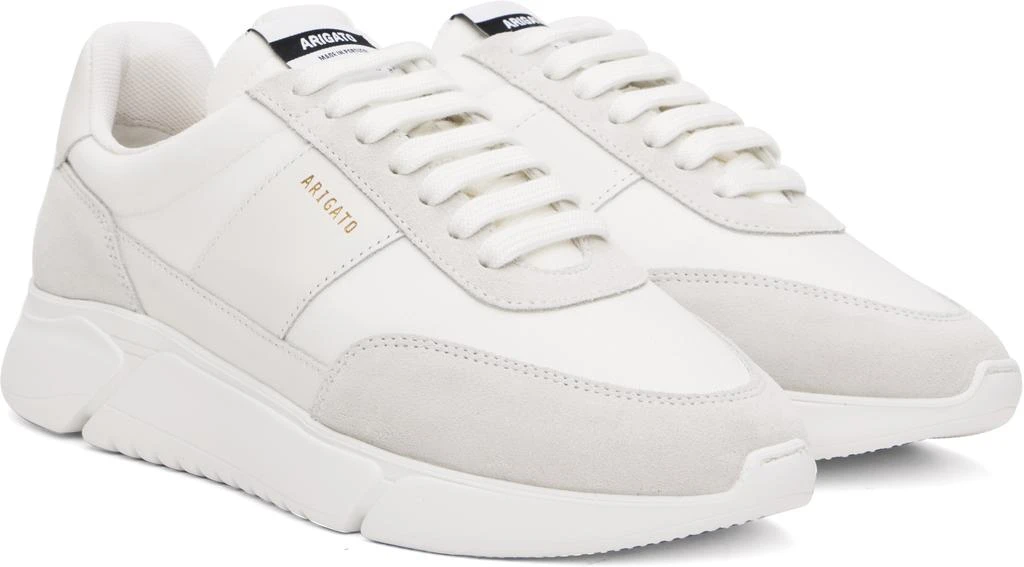 Axel Arigato White & Gray Genesis Vintage Runner Sneakers 4