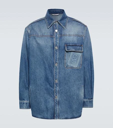 Valentino VLogo Signature denim shirt 1