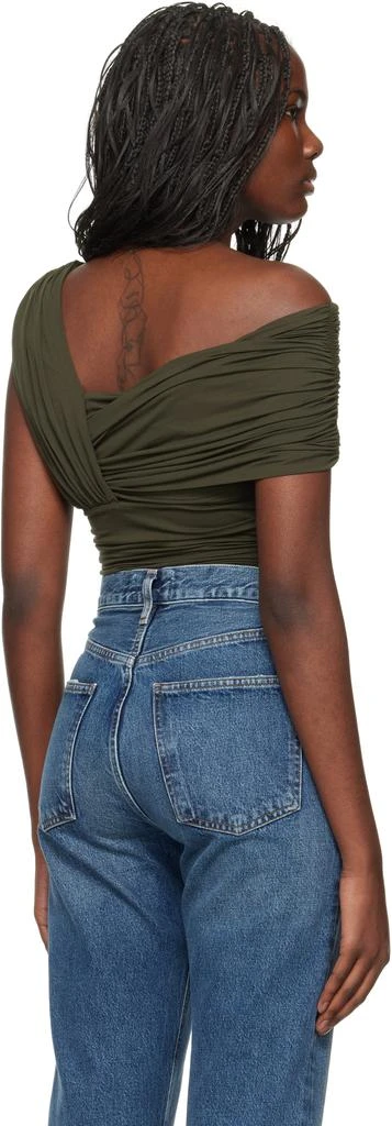 AGOLDE Khaki Etienne Bodysuit 3