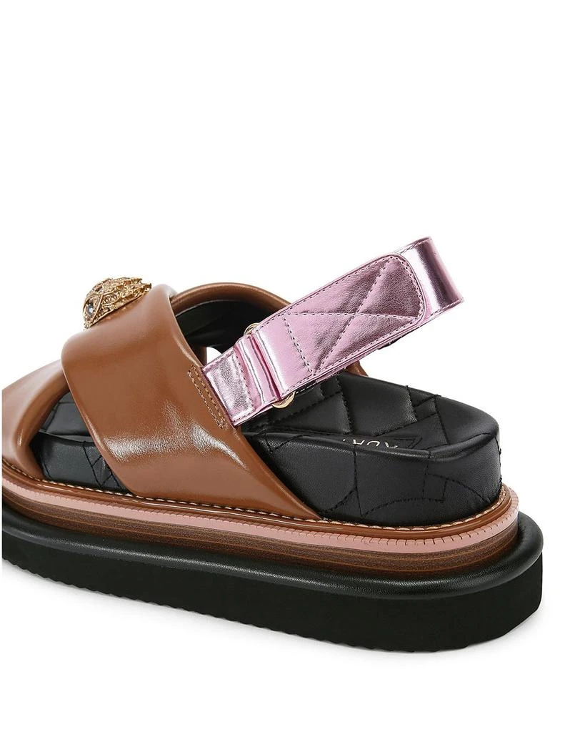 Kurt Geiger Women's Orson Crisscross Slingback Sandals 4