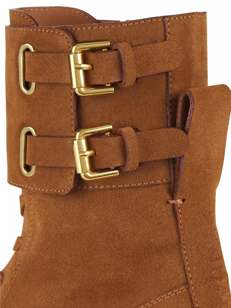 See by Chloé Mallory Leather Combat Boots 6