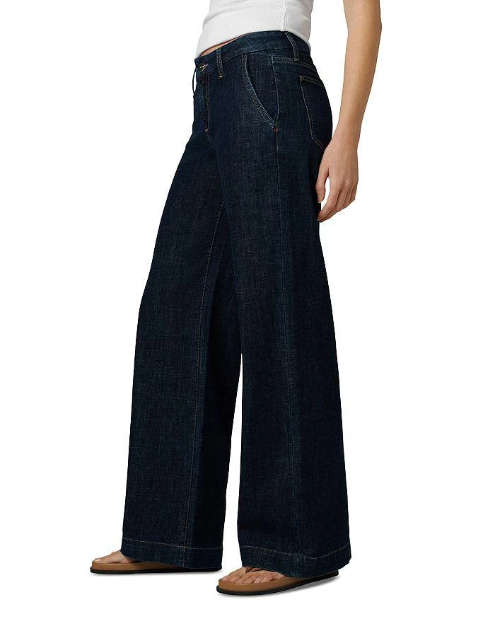 Joe's Jeans The Lou Lou Low Rise Wide Leg Trouser Jeans in Out of Control 4