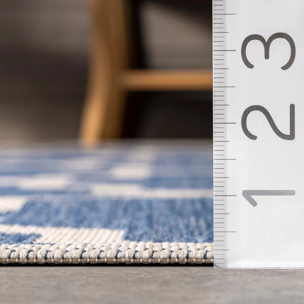 nuLOOM Machine Made Gina Outdoor Moroccan Trellis Area Rug 3