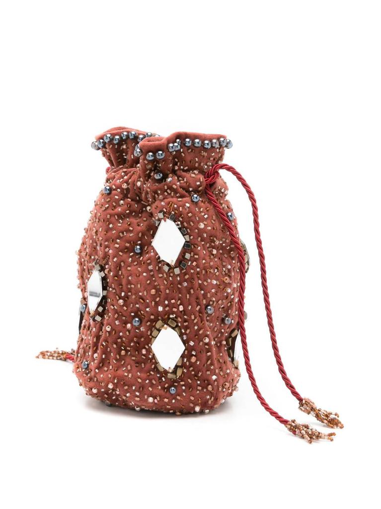 Nannacay Women's Mimi Crossbody Bucket Bag In Red