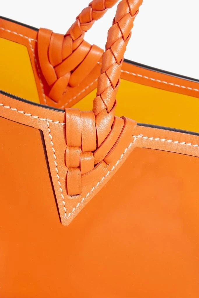 Altuzarra Leather-trimmed PVC tote 4