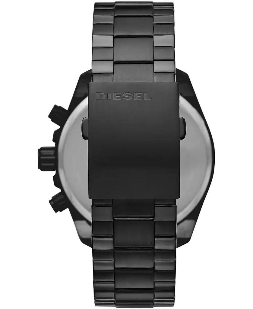 Diesel Men's Chronograph MS9 Black Stainless Steel Bracelet Watch 48mm 3