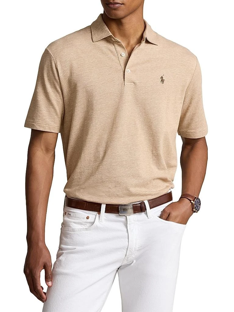 Ralph Lauren Cotton-Linen Oxford Polo Shirt 3