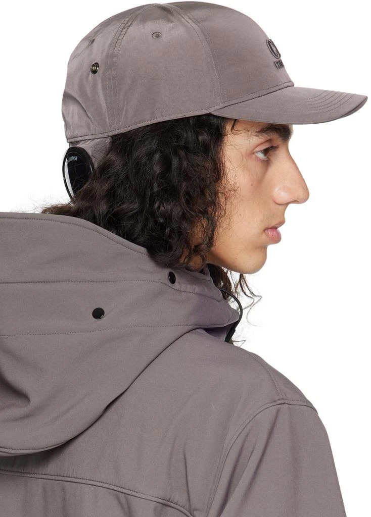 C.P. Company Taupe Chrome-R Goggle Cap 3