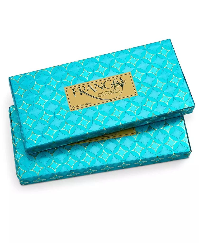 Frango Chocolates 2 Pack 1 LB Wrapped Box of Sea Salt Caramel Milk Chocolates, Created for Macy
s 2