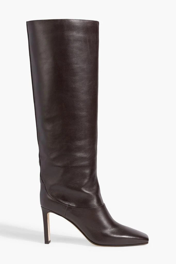 Jimmy Choo Mahesa 85 leather knee boots 1