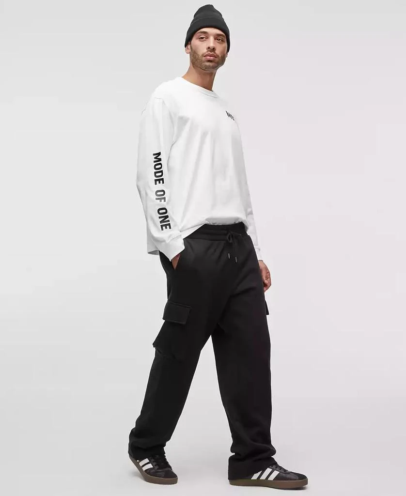 Mode of One Men's Regular-Fit Fleece Cargo Pants, Exclusively at Macy's 2