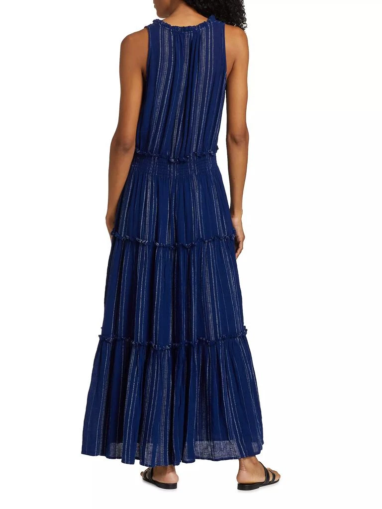 Rails Loulou Linen-Blend Tiered Maxi Dress 5