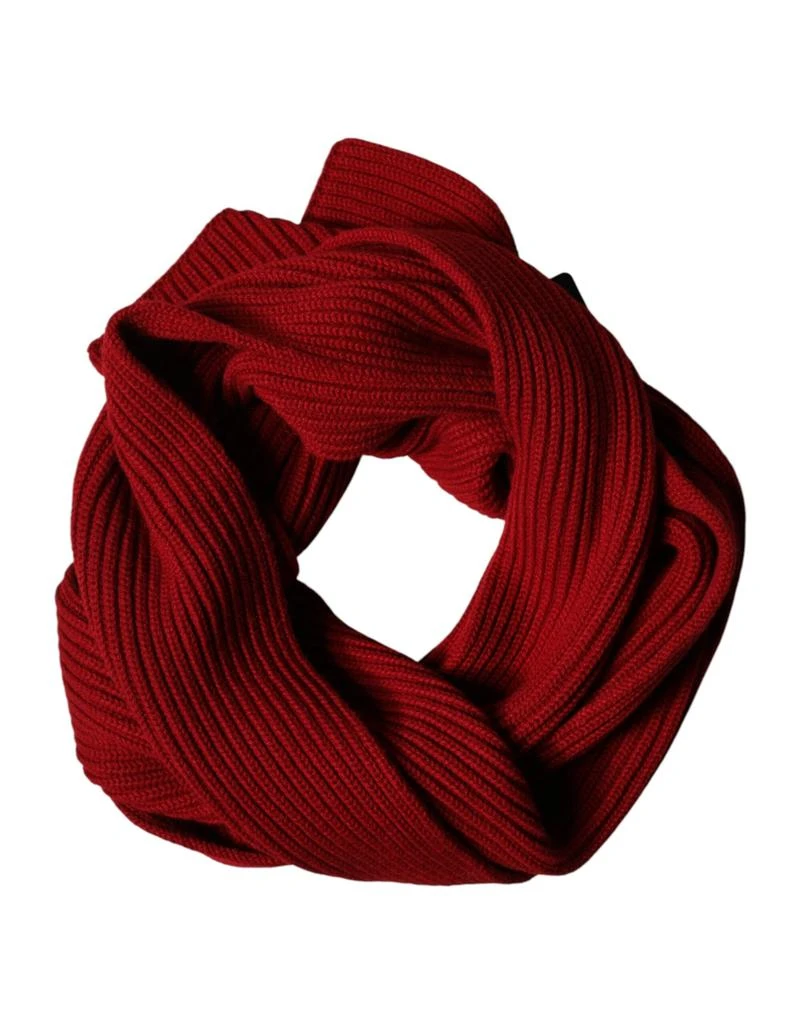 Dolce 
Gabbana Wool Knitted Neck Wrap Shawl Men Men
s Scarf 2
