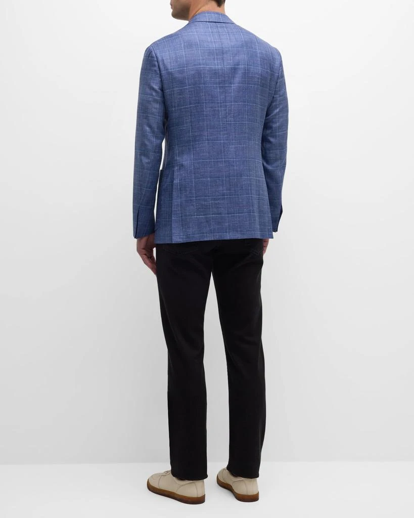 Canali Men's Windowpane Sport Coat 4