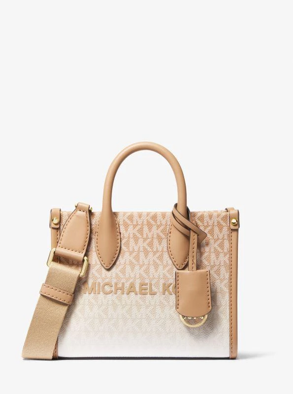 Michael Kors Mirella Extra-Small Ombré Logo Crossbody Bag 1