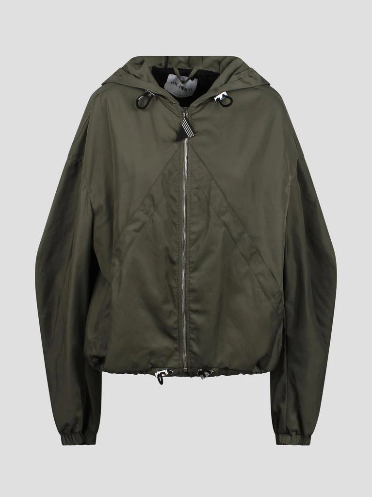 The Attico Hooded Bomber Jacket 1