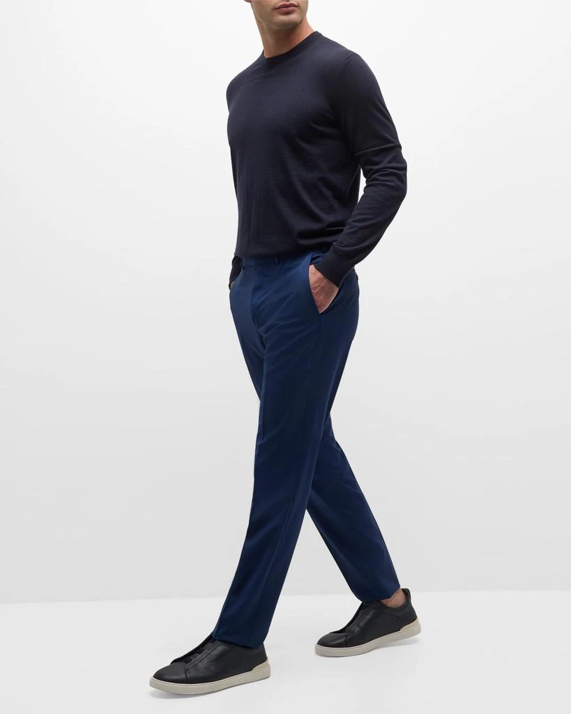 Zegna Men's High Performance Wool Pants 5