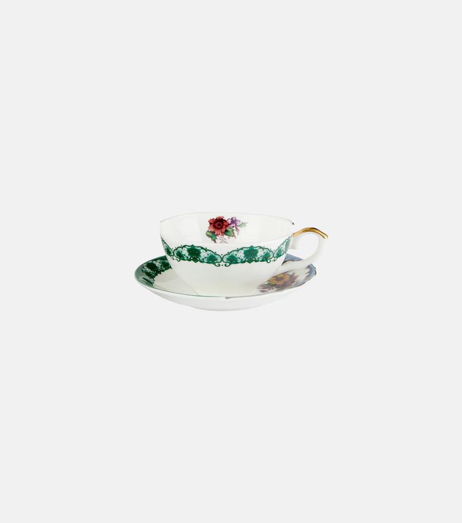 SELETTI Hybrid Isidora teacup and saucer set