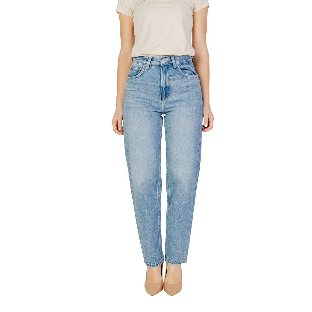 ONLY blue Cotton Jeans & Women's Pant 1