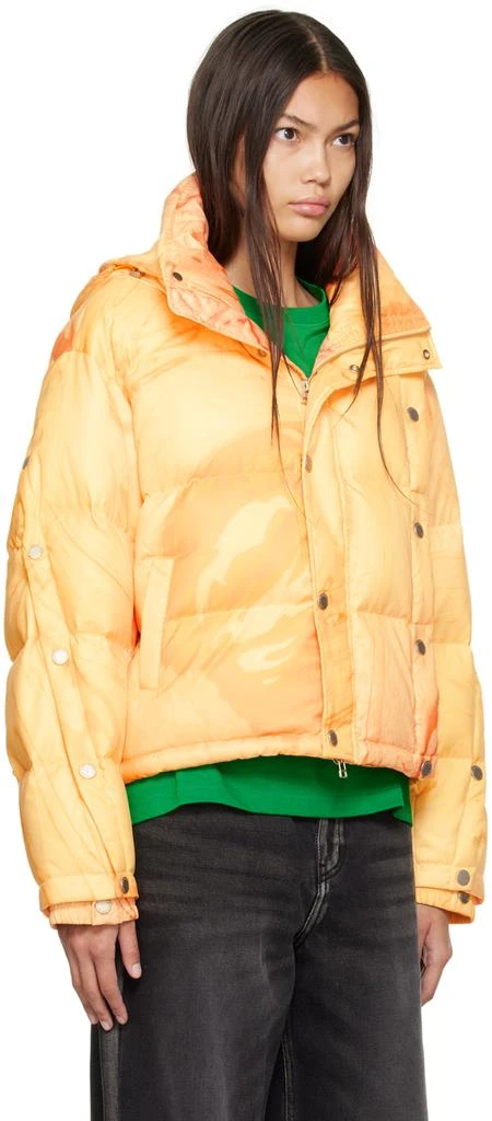 Feng Chen Wang Orange Deconstructed Down Jacket 2