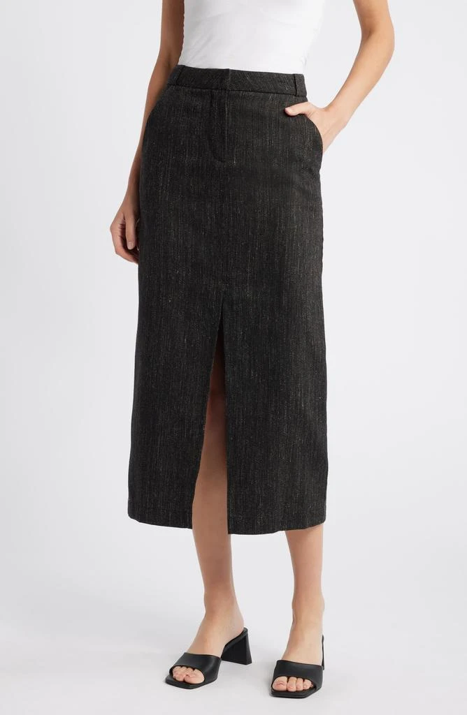 SESSUN Leith Wool Blend Skirt 1