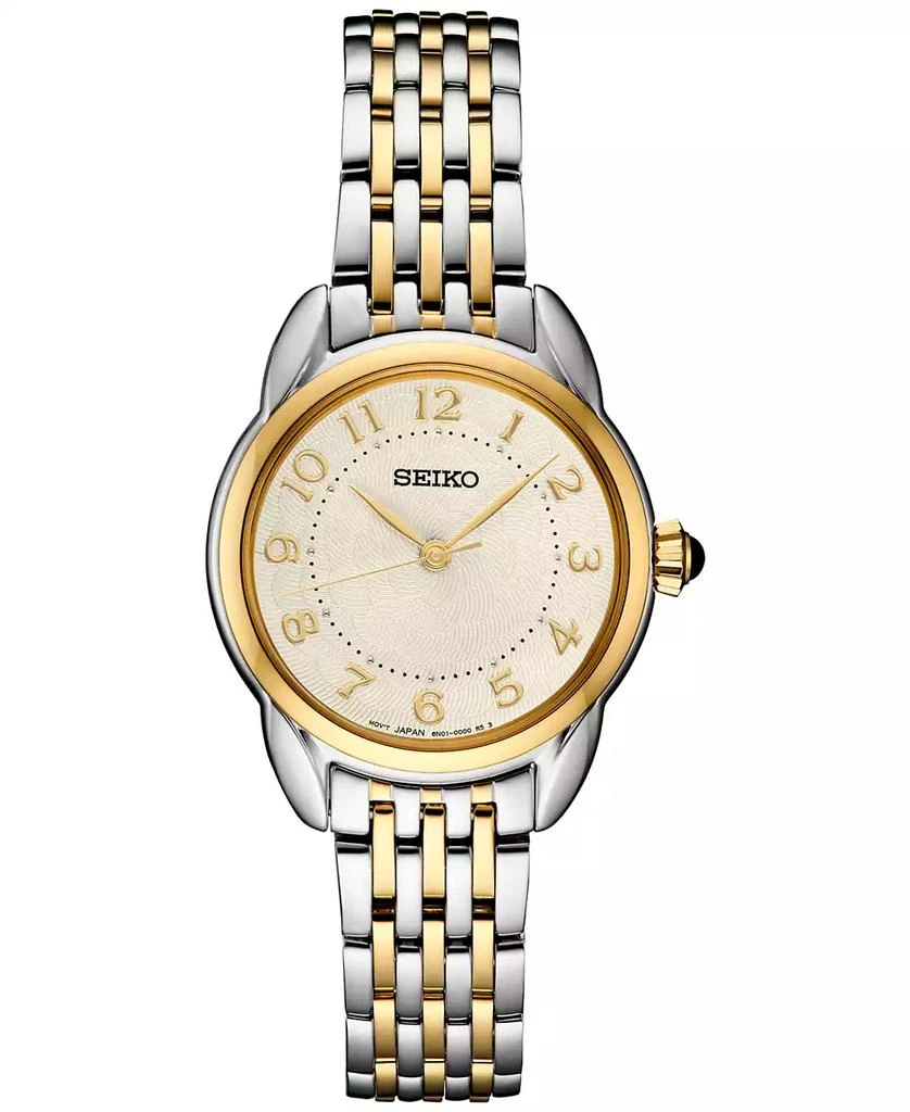 Seiko Women's Essentials Two-Tone Stainless Steel Bracelet Watch 29mm 1
