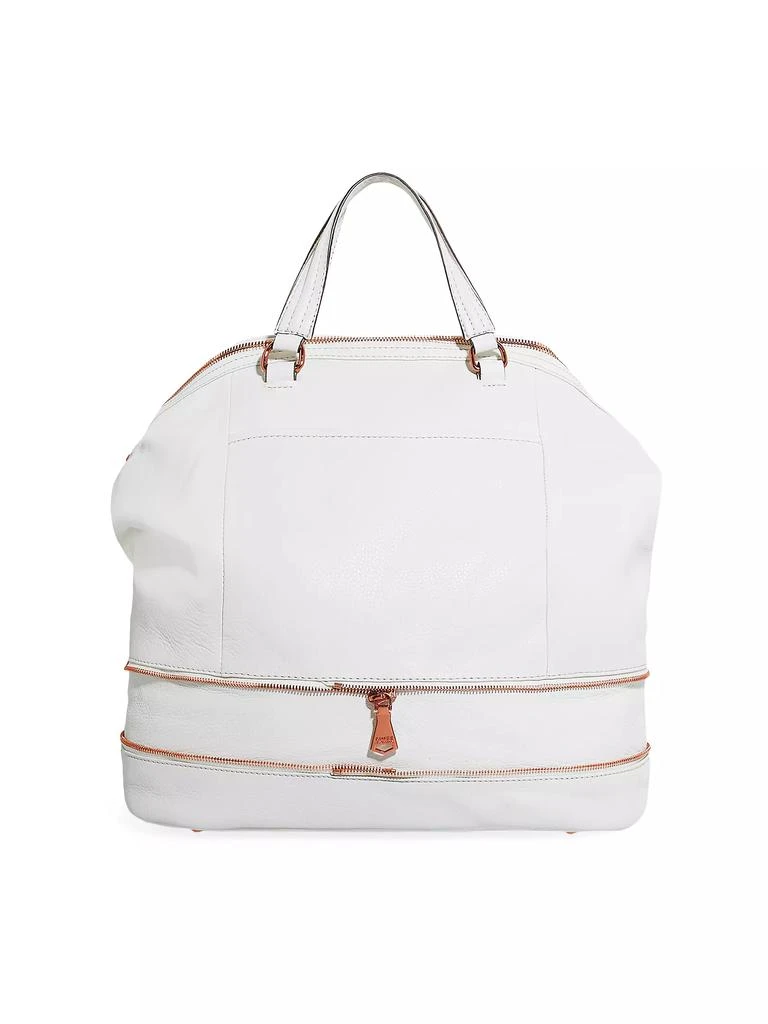 Aimee Kestenberg Worth It Leather Expandable Tote Bag 3