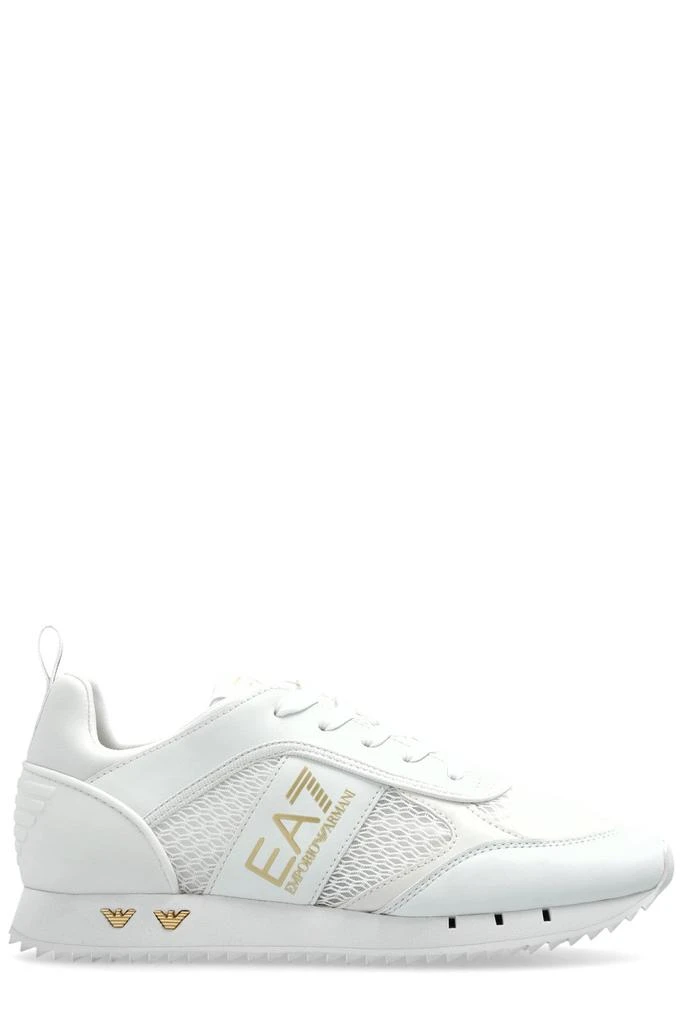 EA7 EMPORIO ARMANI Ea7 Emporio Armani Mesh Panelled Lace-Up Running Shoes 1