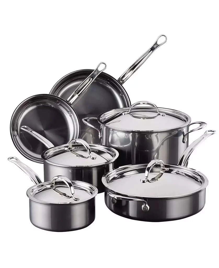 Hestan NanoBond Titanium Stainless Steel  10-Piece Cookware Set 1