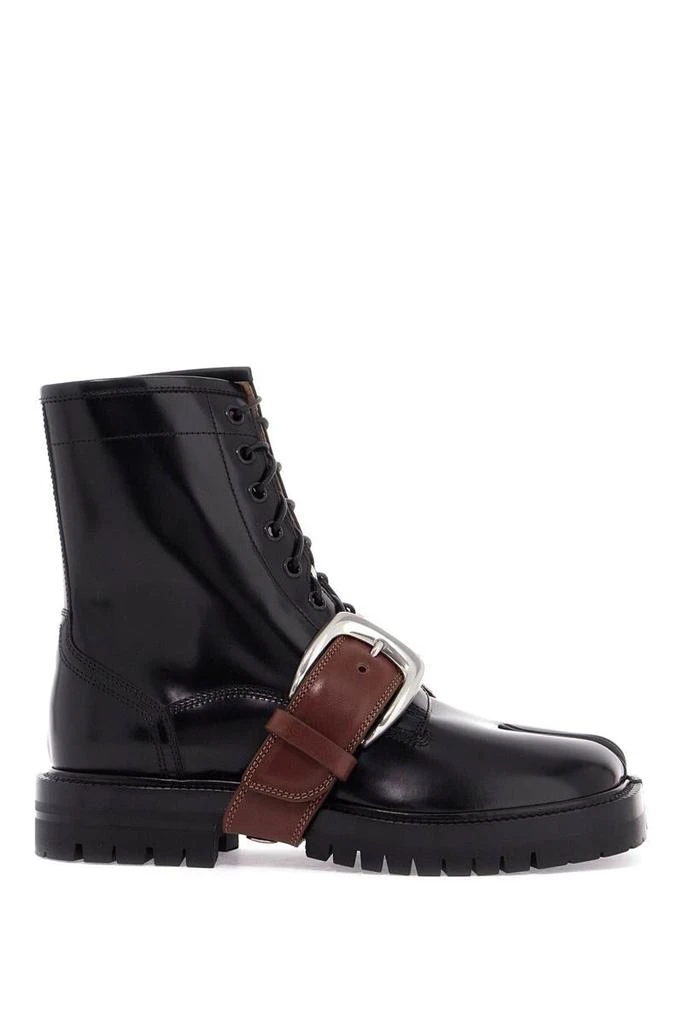 MAISON MARGIELA 'brushed leather tabi boots 1