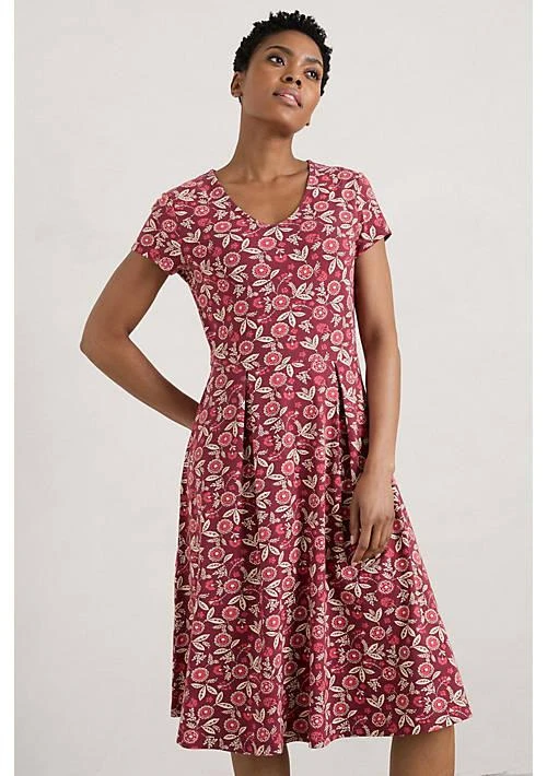 Seasalt Cornwall Cornwall Pier View Jersey Dress 1