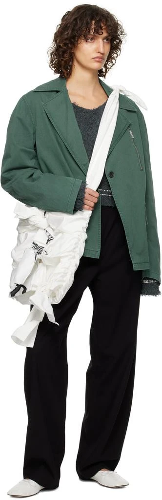 TheOpen Product Green Safari Jacket 4