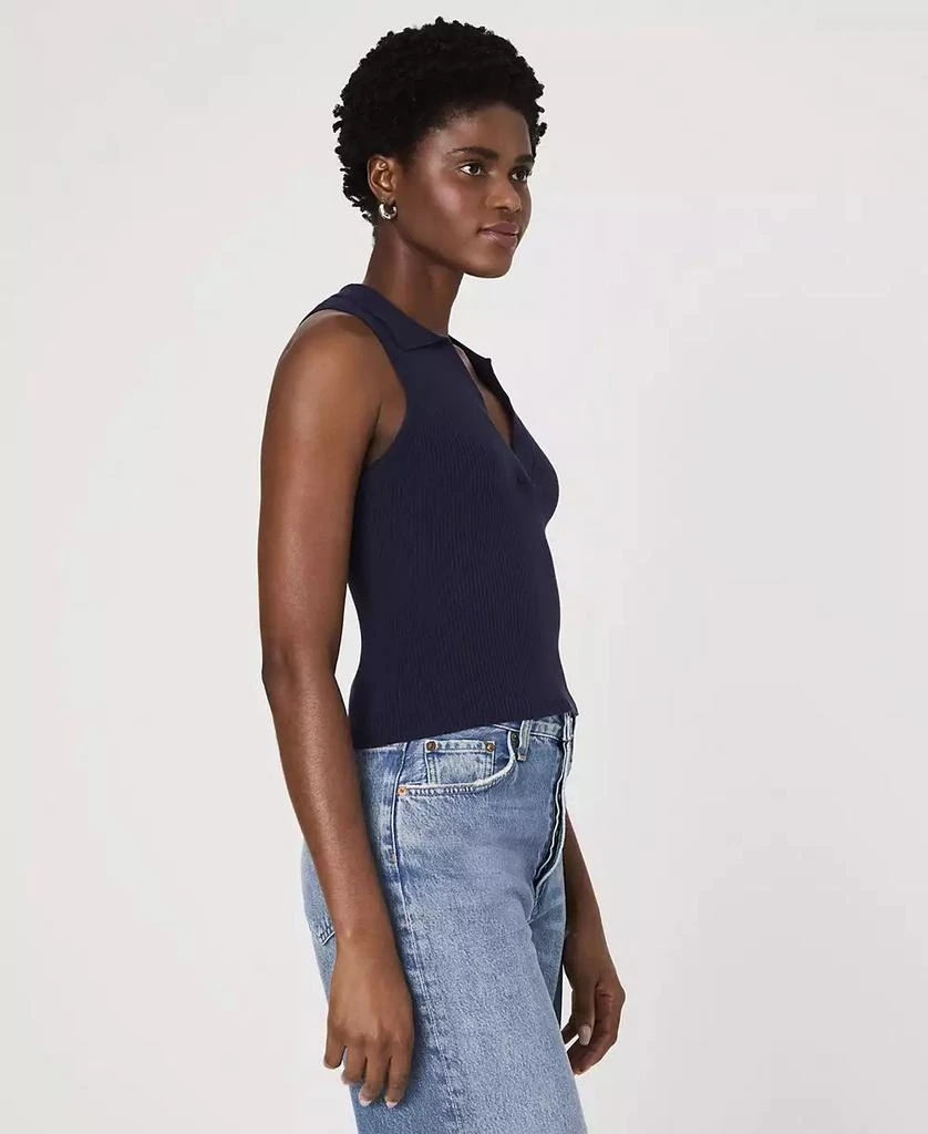 French Connection Women's Cotton Mozza V-Neck Sleeveless Sweater 3