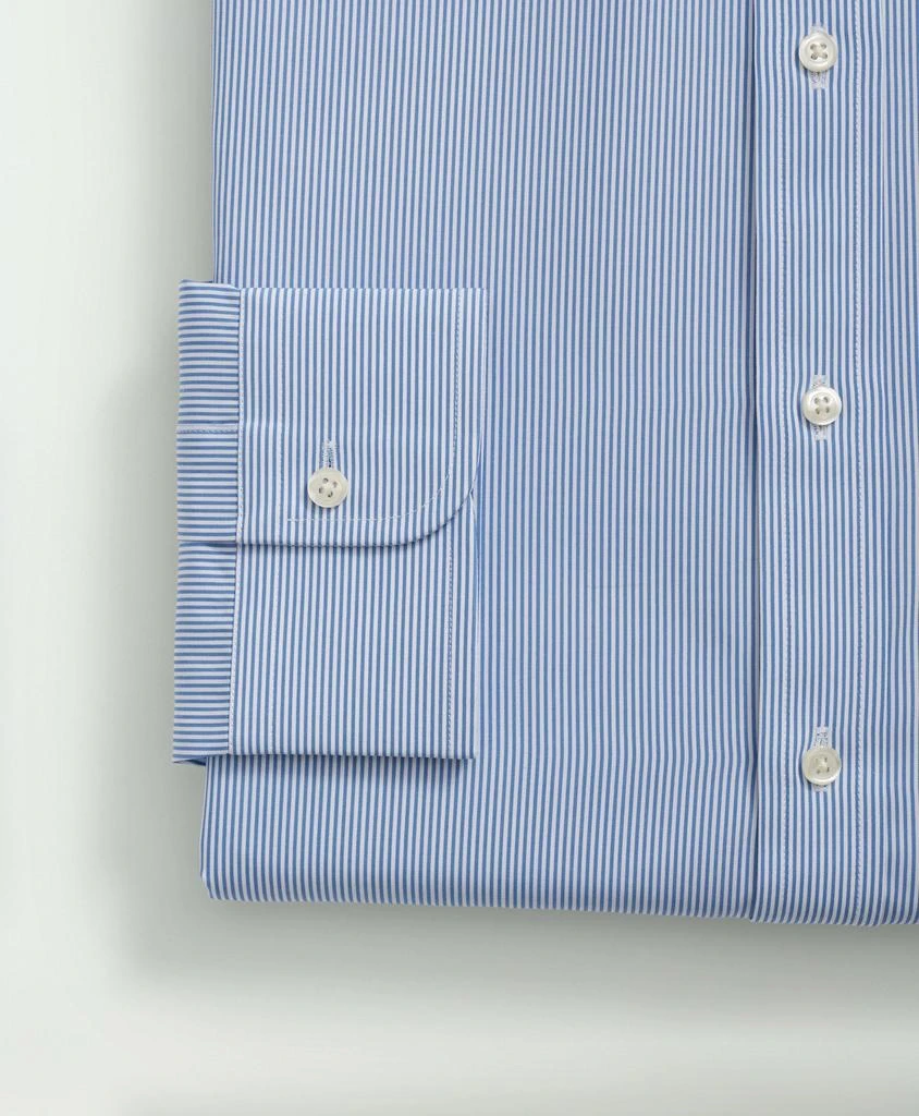 Brooks Brothers Supima® Cotton Poplin Ainsley Collar, Micro Striped Dress Shirt 3