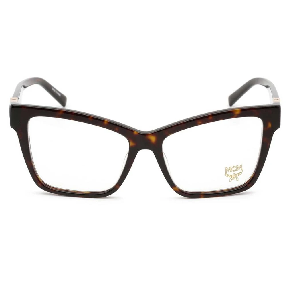MCM MCM Women's Eyeglasses - Dark Havana Cat Eye Full-Rim Acetate Frame | MCM2719 223 2