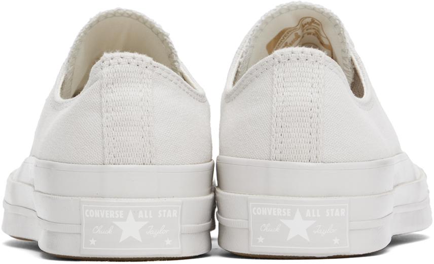 Converse Off-White Chuck 70 Monochrome Sneakers