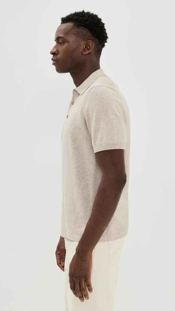 REIGNING CHAMP Cotton Cashmere Riviera Polo 3