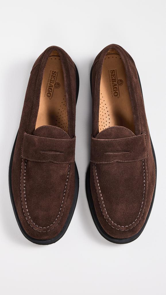 【関税込み】Sebago ブラウン スエード Ryan Polaris ローファー Sebago Ryan Suede Polaris Loafers | Shopbop