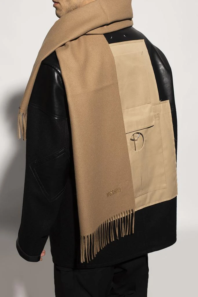 Moschino Scarf with logo 2