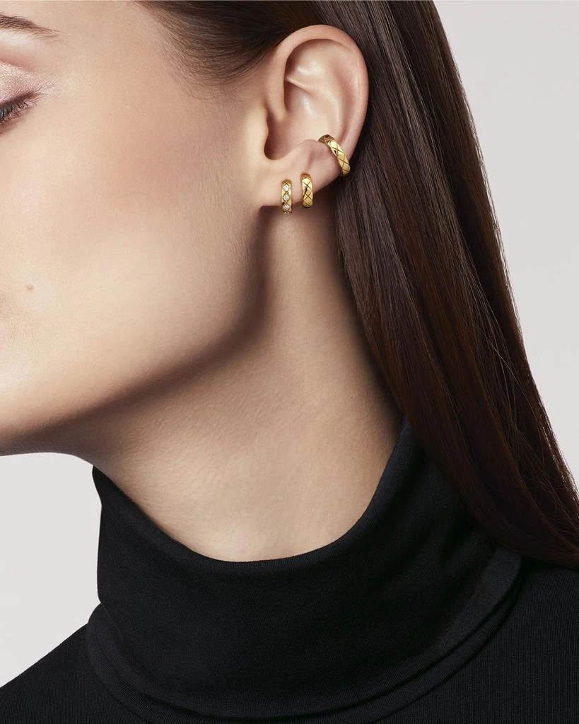Chanel COCO CRUSH HOOP EARRING, SINGLE 2