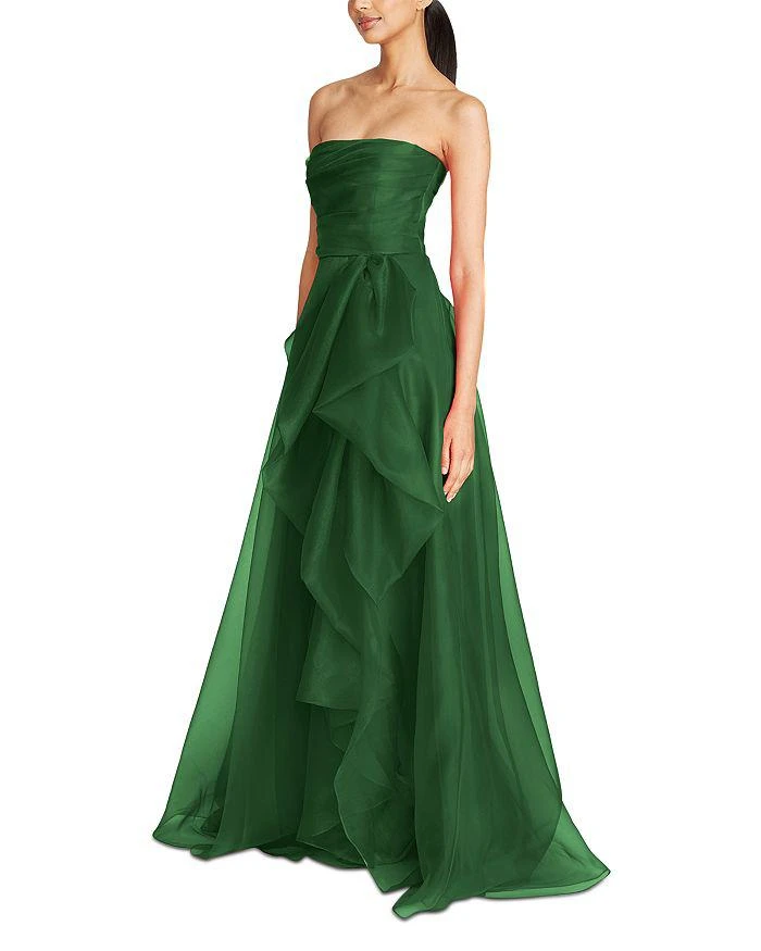 Theia Teresa Draped Gown 4