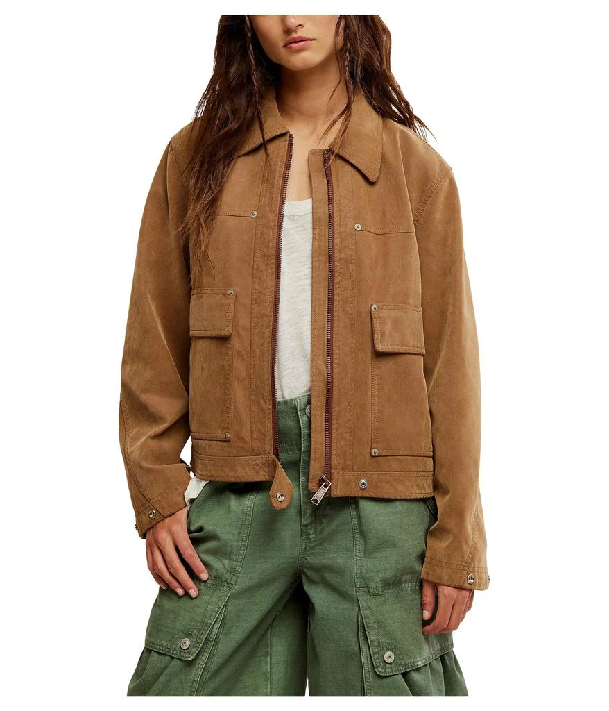 Free People We The Free Blair Vegan Suede Jacket 1