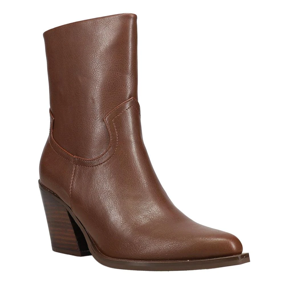 Shu Shop Victoria Pull On Ankle Pointed Toe Boots Shoes