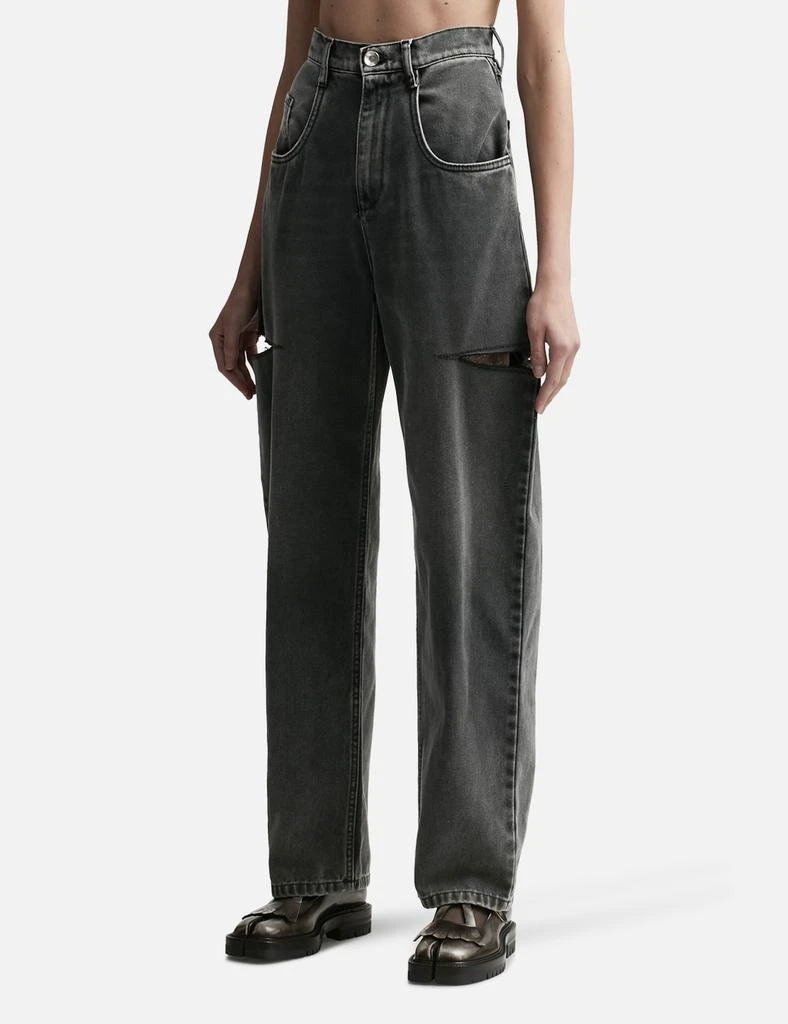 MAISON MARGIELA Cut-out jeans 2