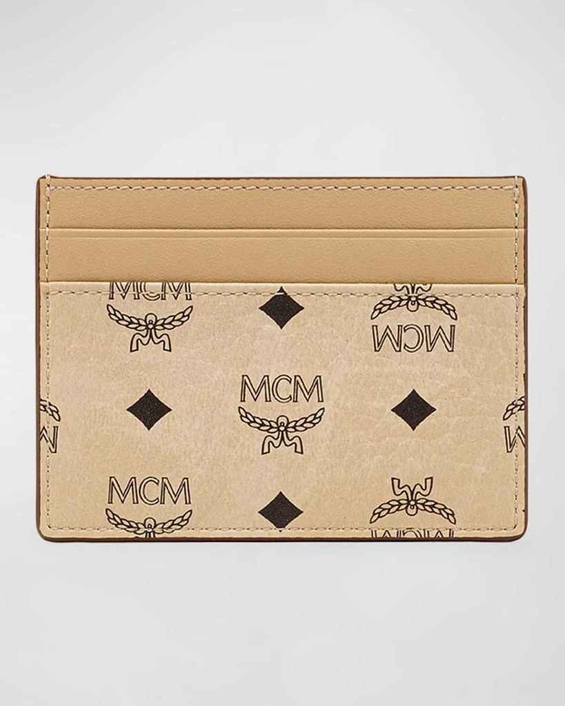 MCM Visetos Monogram Card Case 1