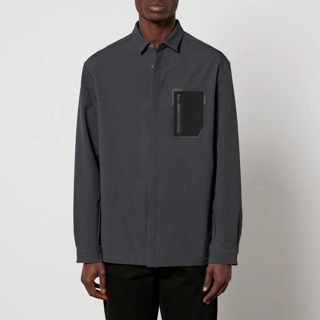 Hugo Boss BOSS Green BUREL_X Long Sleeved Shell Overshirt 1