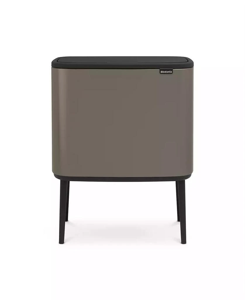 Brabantia Bo Touch Top Dual Compartment Trash Can, 3 plus 6 Gallon, 11 plus 23 Liter 1